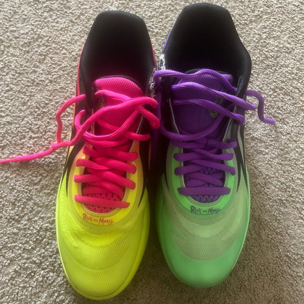 Lamelo Ball MB.02 Rick & Morty Sneakers SZ-8